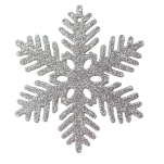 BOMBKI NA CHOINKĘ OZDOBA CHOINKOWA NA BOŻE NARODZENIE ŚWIĘTA ZAWIESZKI PŁATKI ŚNIEGU ŚNIEŻYNKI 10SZT NR3 - 2