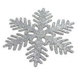 BOMBKI NA CHOINKĘ OZDOBA CHOINKOWA NA BOŻE NARODZENIE ŚWIĘTA ZAWIESZKI PŁATKI ŚNIEGU ŚNIEŻYNKI 10SZT NR3 - 5