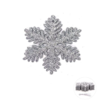 BOMBKI NA CHOINKĘ OZDOBA CHOINKOWA NA BOŻE NARODZENIE ŚWIĘTA ZAWIESZKI PŁATKI ŚNIEGU ŚNIEŻYNKI 10SZT NR3 - 4