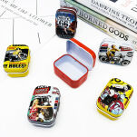 AUTA METALOWE ŚLICZNE PUDEŁKO OZDOBNE NA DROBIAZGI BIŻUTERIĘ AKCESORIA BIBELOTY DO TOREBKI SZUFLADY - 5