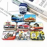 AUTA METALOWE ŚLICZNE PUDEŁKO OZDOBNE NA DROBIAZGI BIŻUTERIĘ AKCESORIA BIBELOTY DO TOREBKI SZUFLADY - 4