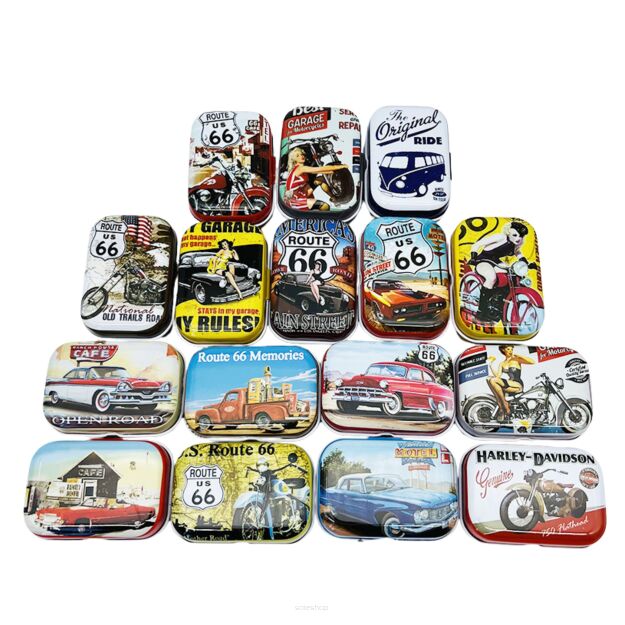 AUTA METALOWE ŚLICZNE PUDEŁKO OZDOBNE NA DROBIAZGI BIŻUTERIĘ AKCESORIA BIBELOTY DO TOREBKI SZUFLADY