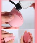 GĄBKI GĄBECZKI BLENDER GĄBKA GĄBECZKA DO MAKIJAŻU PODKŁADU PUDRU ŁEZKA BEAUTY MAKE-UP MAKEUP 4 SZT - 4