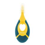 AKUKU GRANATOWA MIĘKKA PIERWSZA SZCZOTECZKA DO MYCIA ZĘBÓW DLA DZIECI NIEMOWLĄT ANTYPOŚLIZGOWA 0-2L - 4