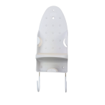 BIAŁY WIESZAK UCHWYT NA ŻELAZKO DESKĘ DO PRASOWANIA PÓŁKA NA ŚCIANĘ DO SZAFY - 2