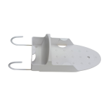 BIAŁY WIESZAK UCHWYT NA ŻELAZKO DESKĘ DO PRASOWANIA PÓŁKA NA ŚCIANĘ DO SZAFY - 4