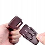 BLOKADA DO SZUFLAD I SZAFEK KĄTOWA SAMOPRZYLEPNA ZABEZPIECZENIE DLA DZIECKA OCHRONNE BRĄZOWE - 3