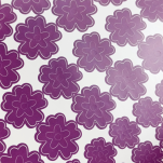 NAKLEJKI ŚCIENNE KWIATY I MOTYLE SAMOPRZYLEPNE DEKORACJE NA MEBLE I ŚCIANY ARKUSZ 60SZT FIOLETOWY - 3