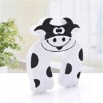 KROWA STOPER BLOKADA DRZWIOWA ZABEZPIECZENIE DO DRZWI KLIN ODBOJNIK OCHRONA PALCÓW DZIECI - 2