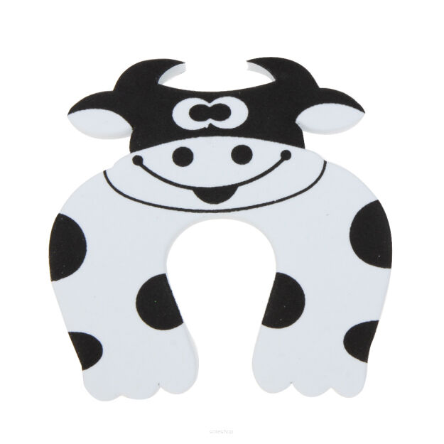 KROWA STOPER BLOKADA DRZWIOWA ZABEZPIECZENIE DO DRZWI KLIN ODBOJNIK OCHRONA PALCÓW DZIECI