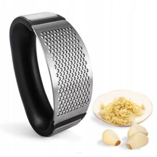 RĘCZNA PRASKA RĘCZNY WYCISKACZ SIEKACZ ZGNIATACZ WYCISKARKA DO CZOSNKU  STALOWA NIERDZEWNA SOLIDNA