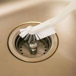 SZCZOTKA DO SZOROWANIA CZYSZCZENIA SZCZELIN FUG MYCIA NACZYŃ WĄSKA SZCZELINOWA Z RĄCZKĄ 90° - 6