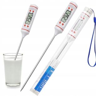 TERMOMETR SZPILKOWY KUCHENNY ELEKTRONICZNY WYŚWIETLACZ LCD Z SONDĄ DO MIĘSA