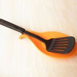 ZIELONA PODSTAWKA PODKŁADKA KUCHENNA POD ŁYŻKĘ CHOCHELKĘ ŁOPATKĘ ŁYŻKĘ CHOCHLĘ OCIEKACZ SILIKONOWA - 3