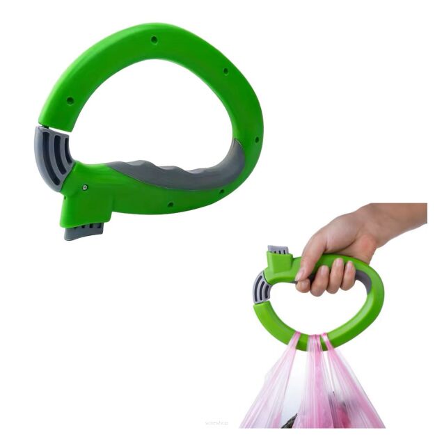 UCHWYT DO REKLAMÓWEK TOREB ZGRZEWEK Z WODĄ REKOJEŚĆ DO PRZENOSZENIA ZAKUPÓW