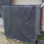 POKROWIEC OSŁONA PLANDEKA NA ZBIORNIK WODĘ MAUZER 1000L OXFORD MOCNY CZARNY - 3