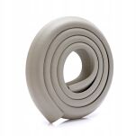 SZARA OCHRONNA TAŚMA PIANKOWA NA KANTY ROGI NAROŻNIKI ZABEZPIECZENIE PIANKOWE OCHRANIACZ DO MEBLI 2M - 8