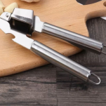 PRASKA KUCHENNA DO CZOSNKU 2W1 – WYCISKACZ ZE STALI NIERDZEWNEJ Z FUNKCJĄ OTWIERACZA DO BUTELEK - 5