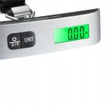 WAGA BAGAŻOWA HAKOWA RĘCZNA TURYSTYCZNA Z TERMOMETREM RĘCZNA LED 10G - 50KG - 5