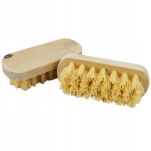 SZCZOTKA RYŻOWA DRAPAK DO SZOROWANIA GOSPODARCZA DREWNIANA TWARDE WŁOSIE - 5