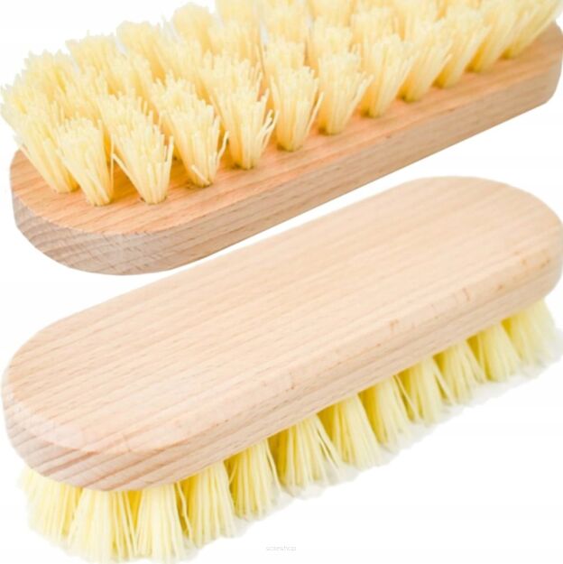 SZCZOTKA RYŻOWA DRAPAK DO SZOROWANIA GOSPODARCZA DREWNIANA TWARDE WŁOSIE