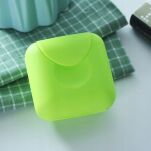 MYDELNICZKA PODRĘCZNA PODRÓŻNA POJEMNIK PUDEŁKO NA MYDŁO SZAMPON W KOSTCE Z - 2