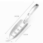 ŁOPATKA OGRODOWA OGRODNICZA METALOWA DO PRZESADZANIA SADZENIA Z MIARKĄ SOLIDNA MOCNA - 2