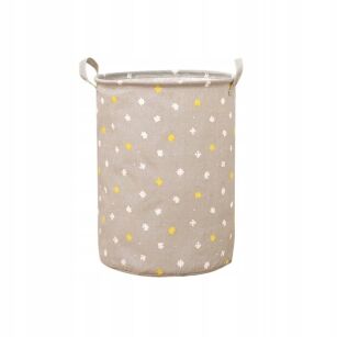 SZARY W PUZZLE POJEMNIK KOSZ WOREK ORGANIZER NA ZABAWKI KLOCKI MASKOTKI UBRANIA PRANIE BIELIZNĘ PODUSZKI